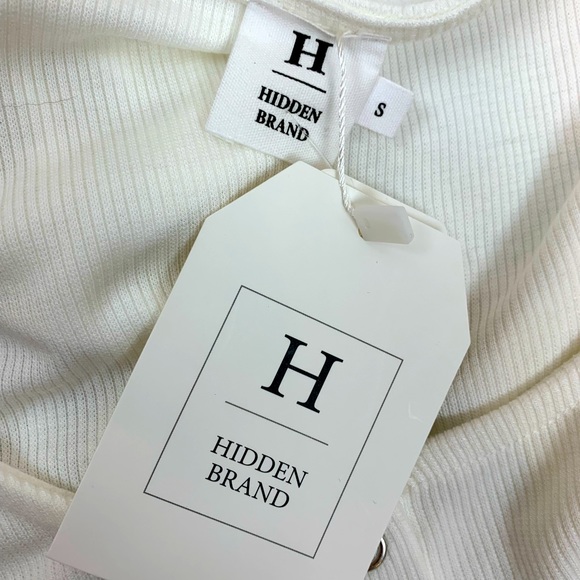 NWT Hidden Brand Ballet Wrap tie waist Tank Top , Size S - Picture 2 of 3